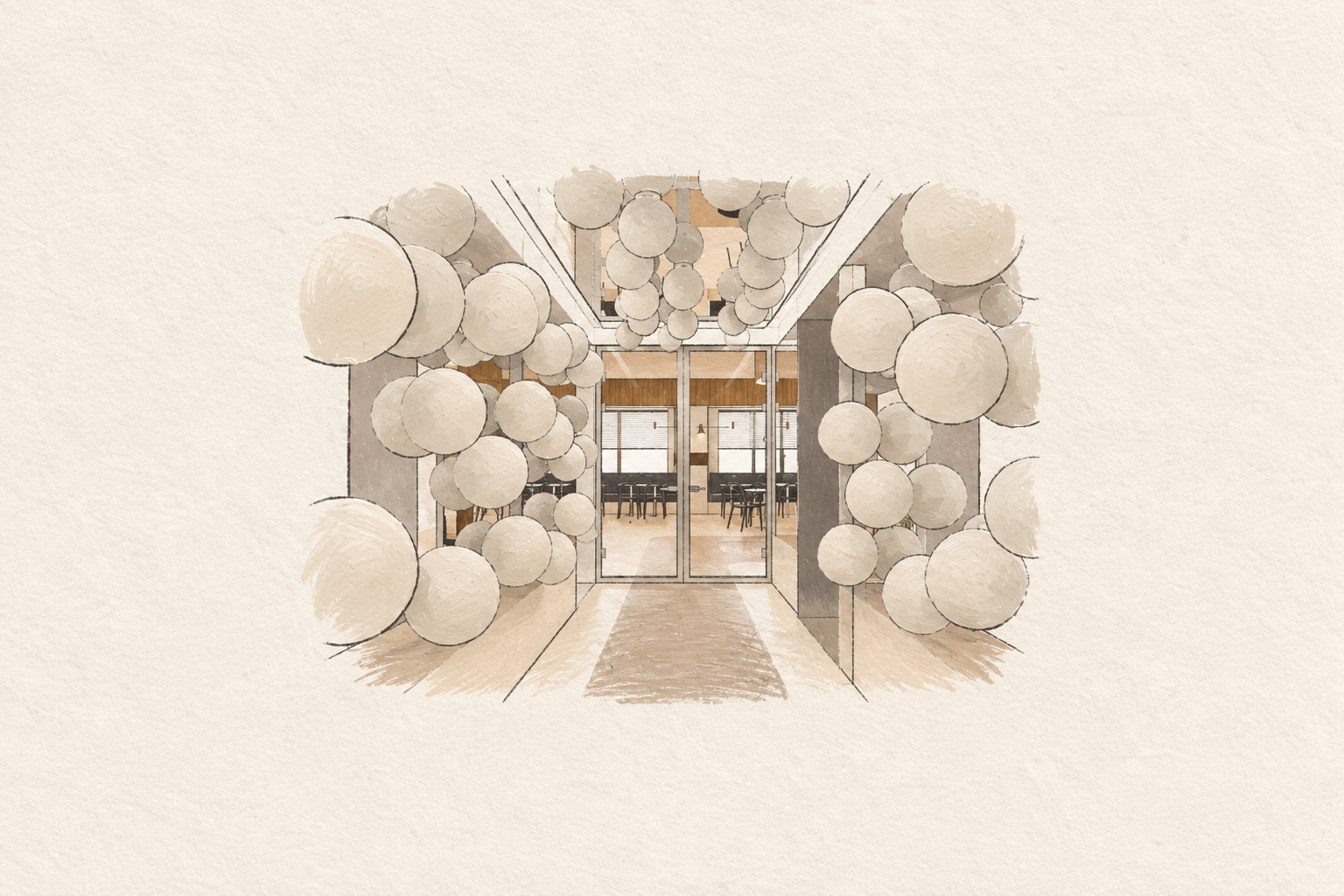 INGL  -  hand-drawn project illustration